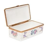 A Samson Porcelain Table Casket