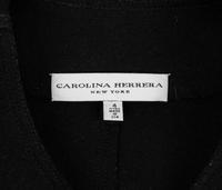 Carolina Herrera Wool Jacket with Fox Fur Cuffs