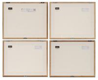 Blueprints of T.V. Show Homes (four works)