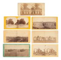 [CIVIL WAR]. A group of 20 stereoviews of the 7th New York State Militia.