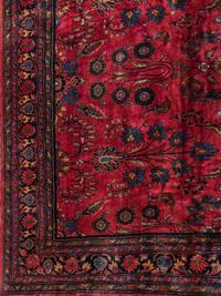 A Sarouk Wool Rug