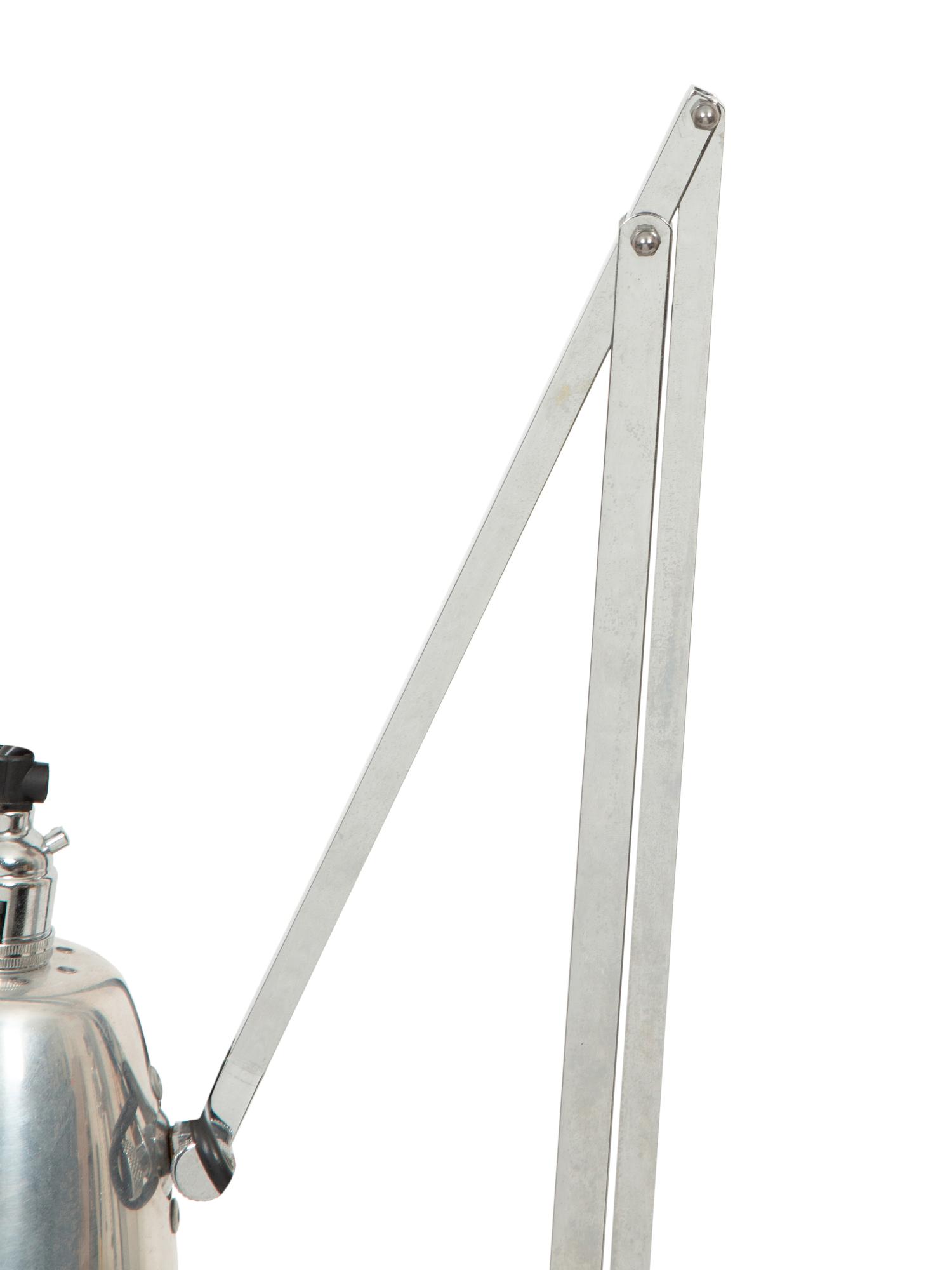 An Art Deco Hadrill and Horstman Counterbalance Table Lamp and Associated Lamp