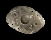 Two Carved Precious Stone Water Coupes