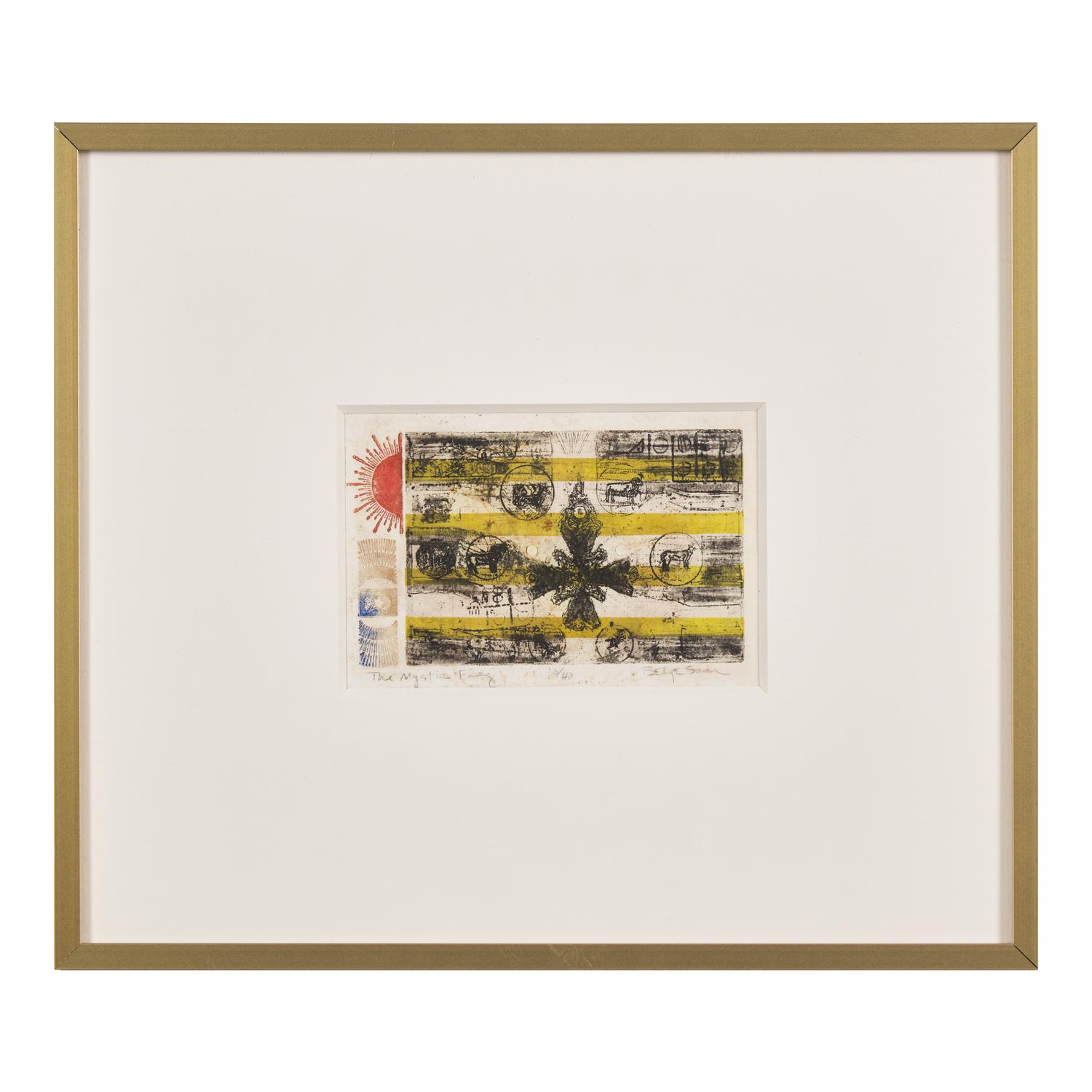 Betye Saar (American, b. 1926) — Mystic Flag , 1965