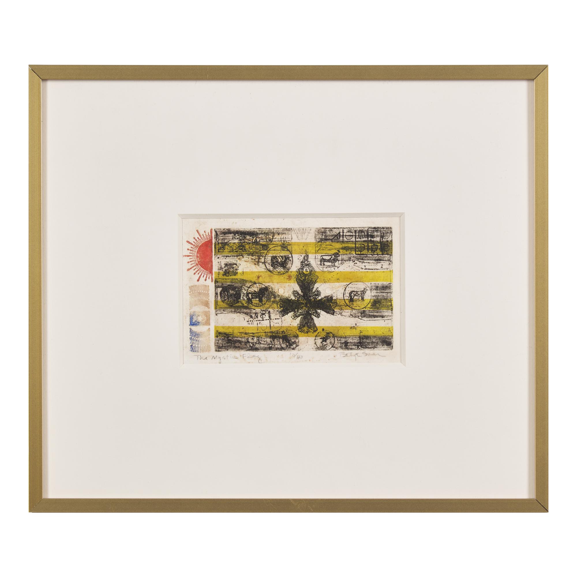Betye Saar (American, b. 1926) — Mystic Flag , 1965