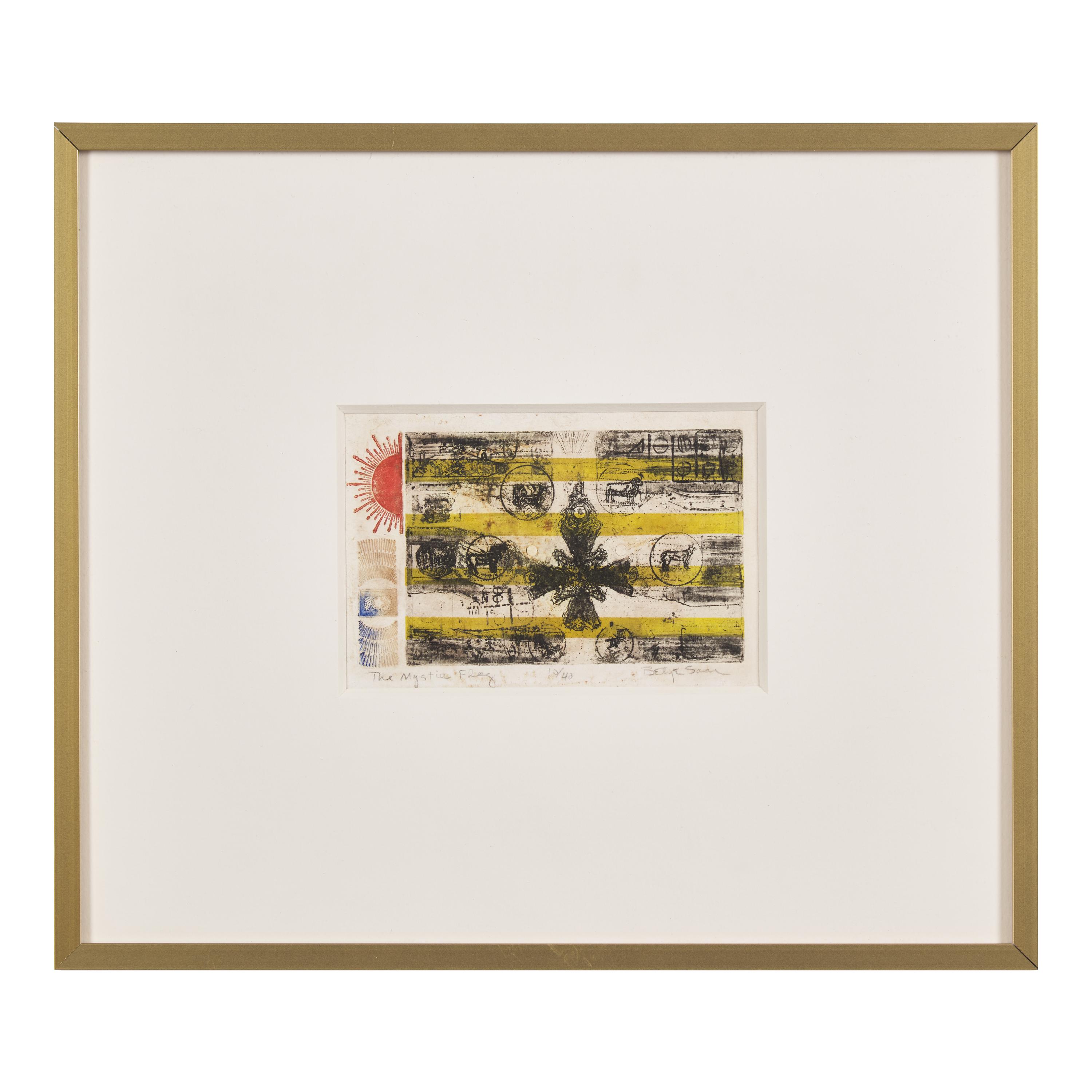Betye Saar (American, b. 1926) — Mystic Flag , 1965