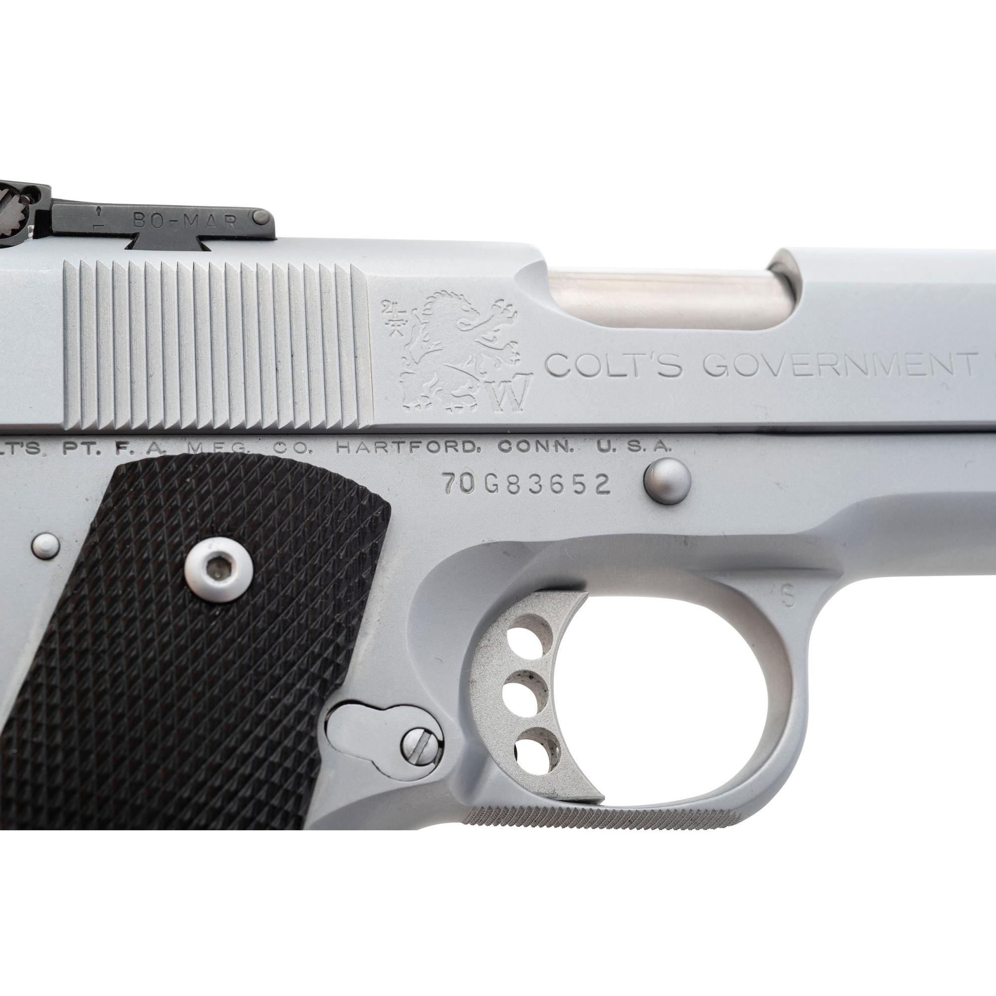 *Colt MK IV Series 70 Government Model Customized by Woods Pistol Smithing