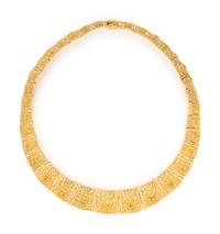 YELLOW GOLD FIGURAL NECKLACE