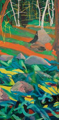 Gary Buch , (American, b. 1954) — Woodlands, Triptych