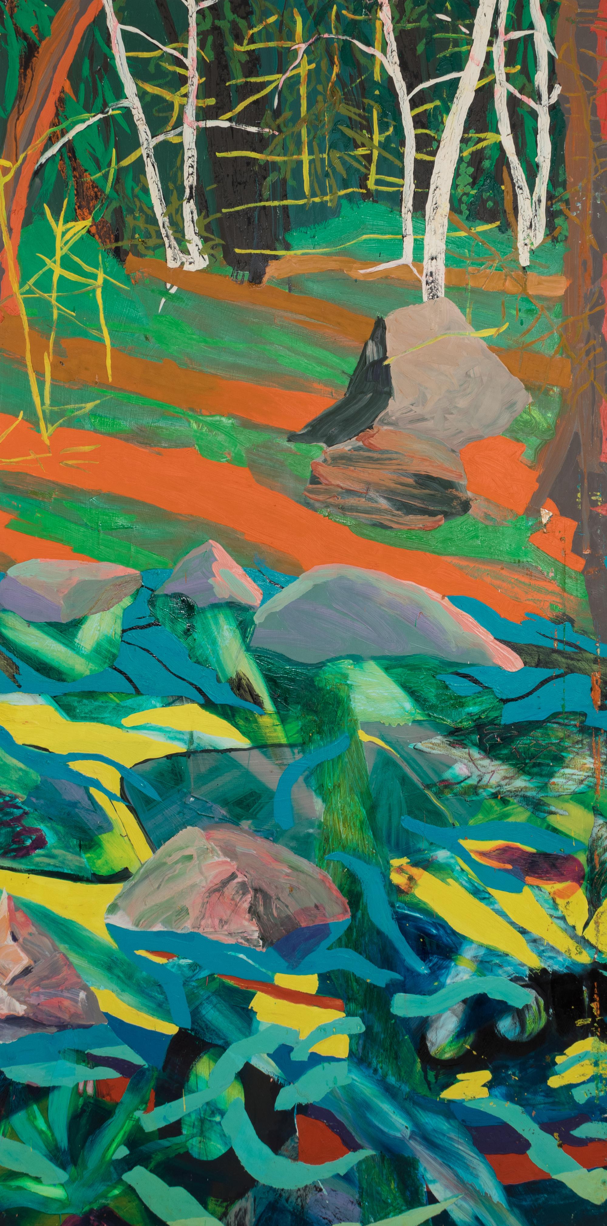 Gary Buch , (American, b. 1954) — Woodlands, Triptych