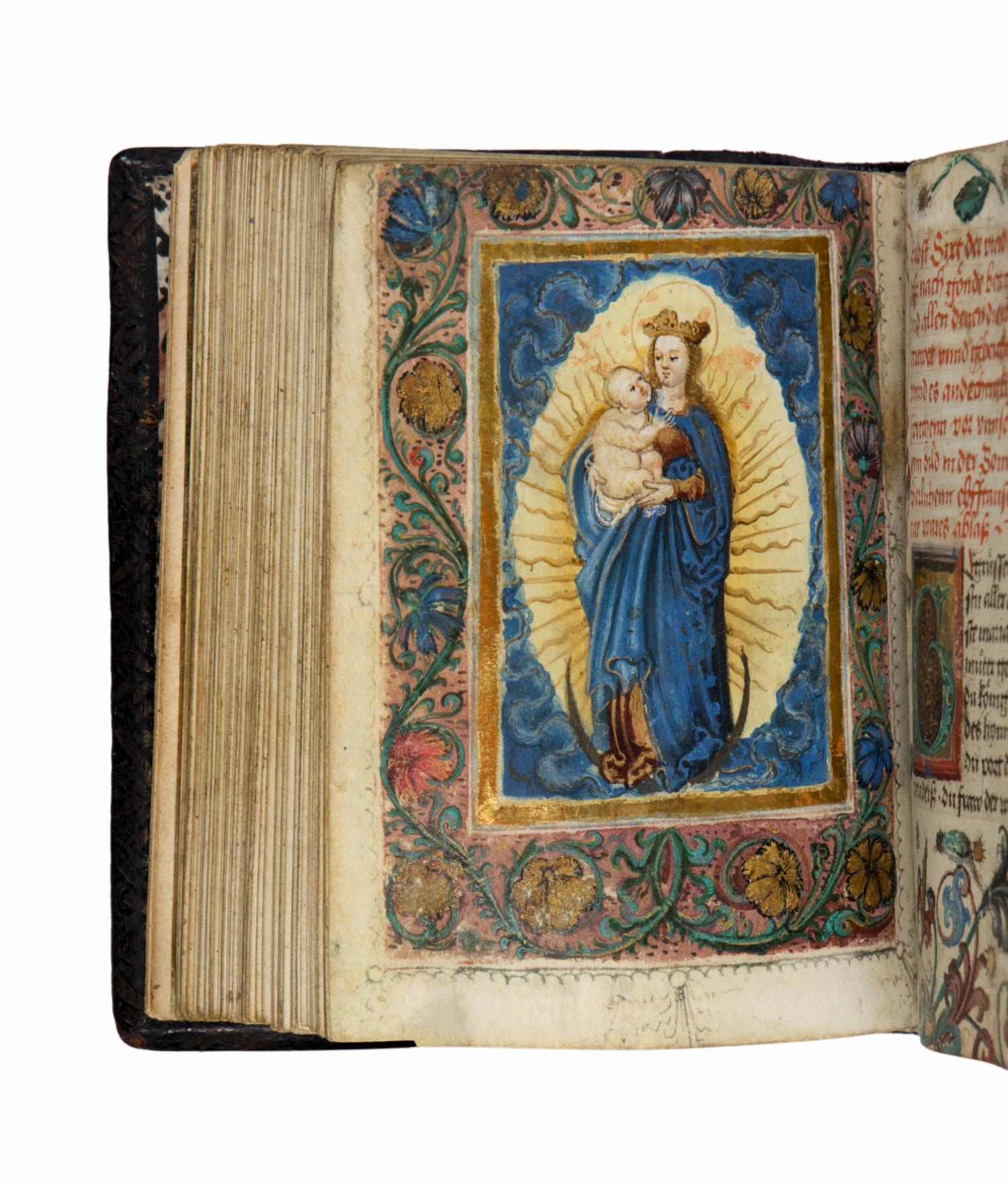 BAVARIAN ATELIER Prayerbook, in German with Latin rubrics, illuminated manuscript on parchment [Germany, Augsburg or Nuremberg, c. 1510–1520]
