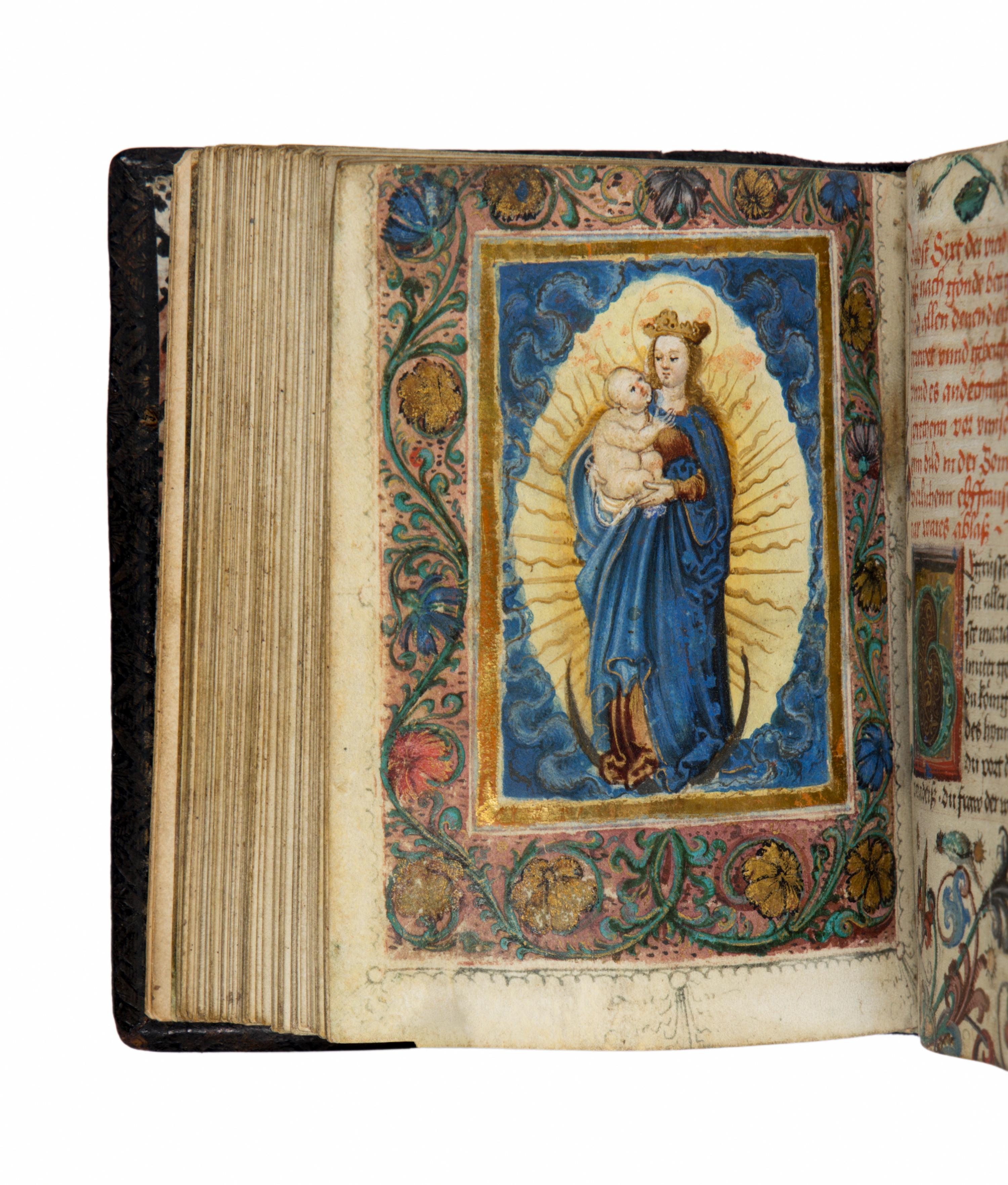 BAVARIAN ATELIER Prayerbook, in German with Latin rubrics, illuminated manuscript on parchment [Germany, Augsburg or Nuremberg, c. 1510–1520]