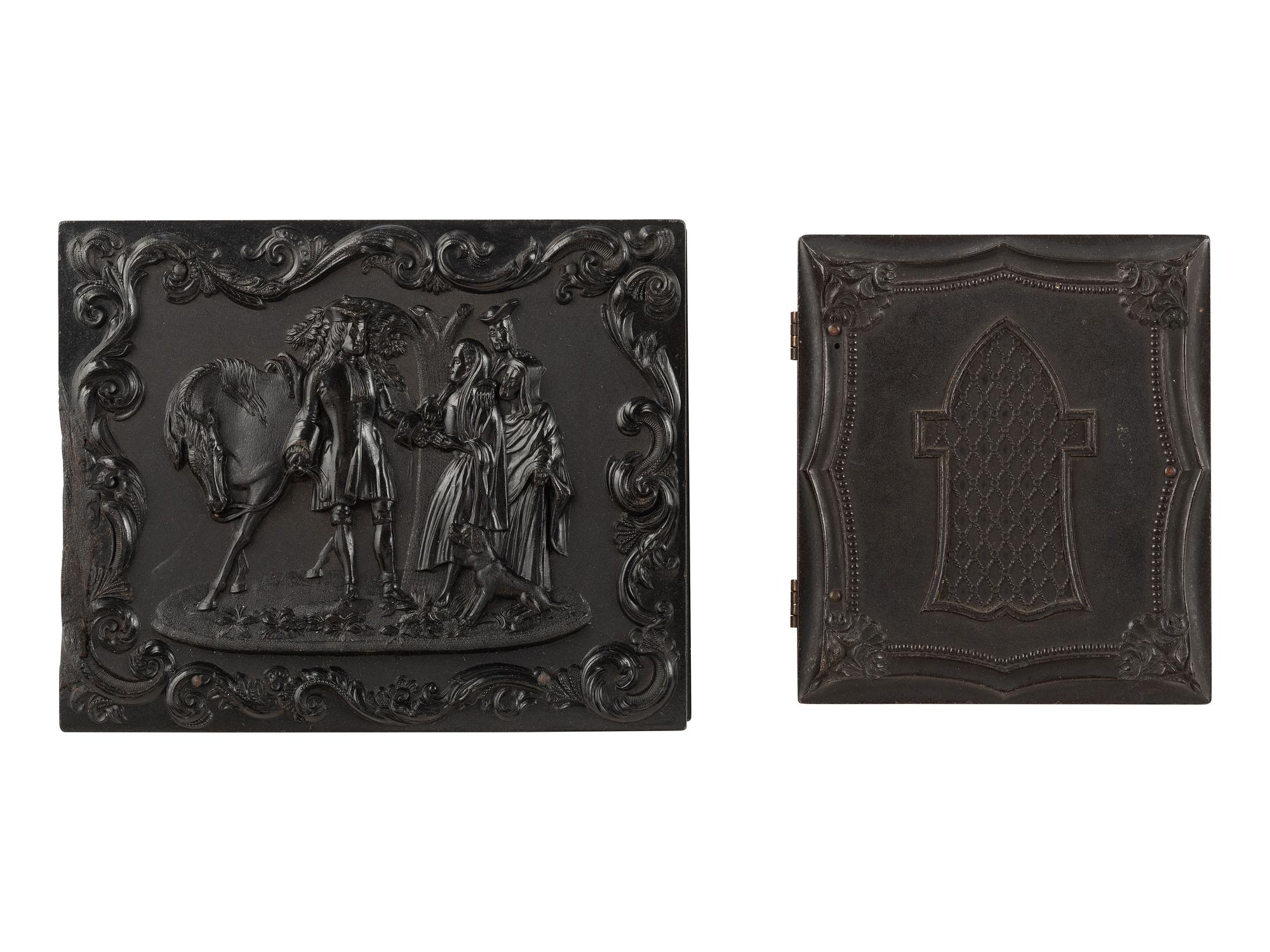 [EARLY PHOTOGRAPHY]. 6 cased images featuring children, including an occupational image.