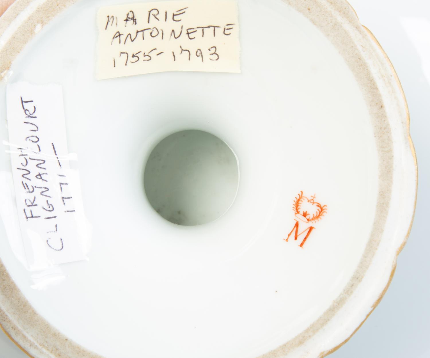 A French Clingnancourt Porcelain Compote — 18TH CENTURY