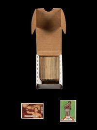 A Complete Set of 1951 Topps Ringside Boxing Cards (96/96)