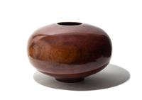 Edward Moulthrop, (American, 1916-2003), Vessel in Wild Black Cherry Wood
