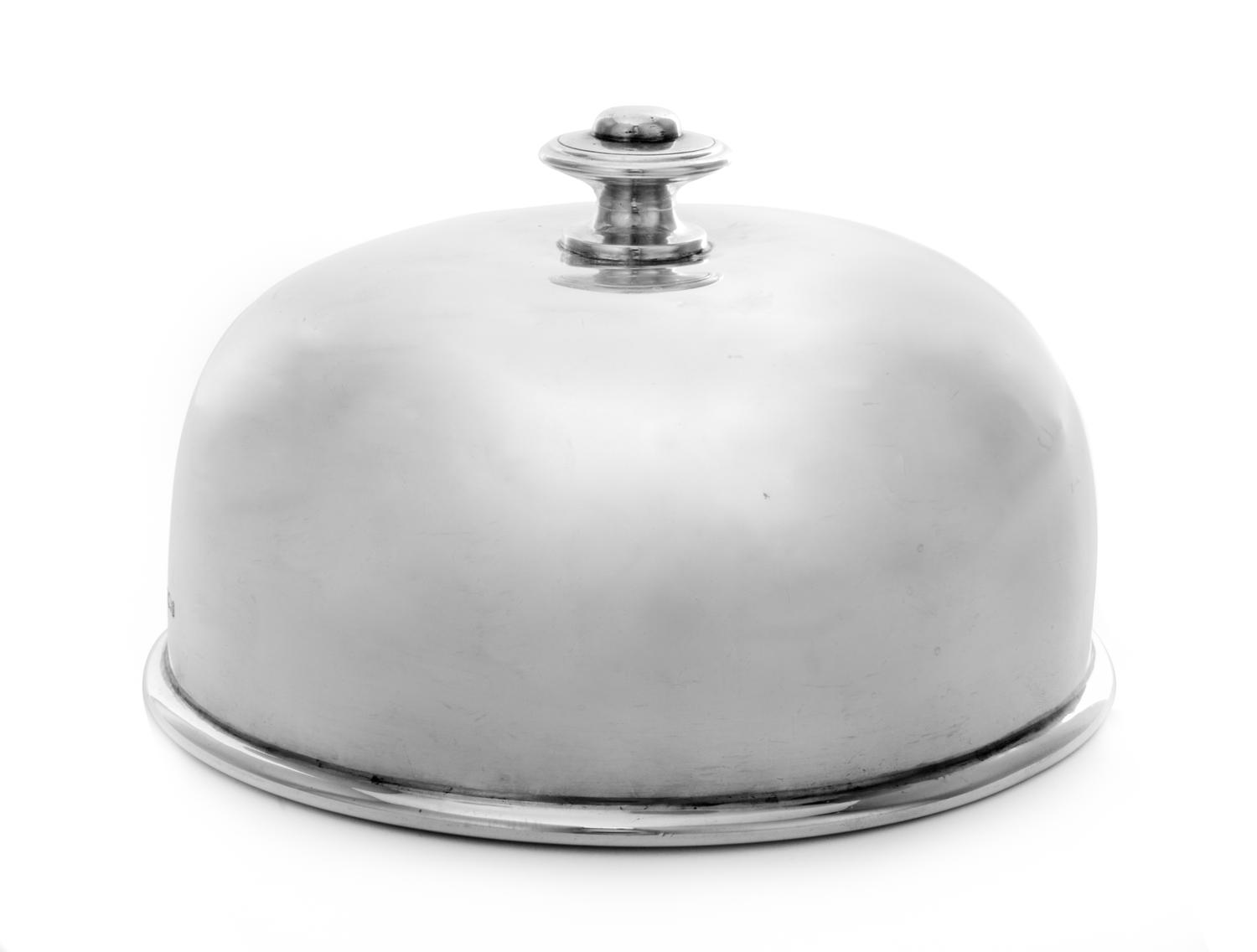 A Victorian Silver Cloche, John & William Deakin, Sheffield, 1901, of typical form.