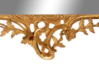 A George II Giltwood Overmantel Mirror