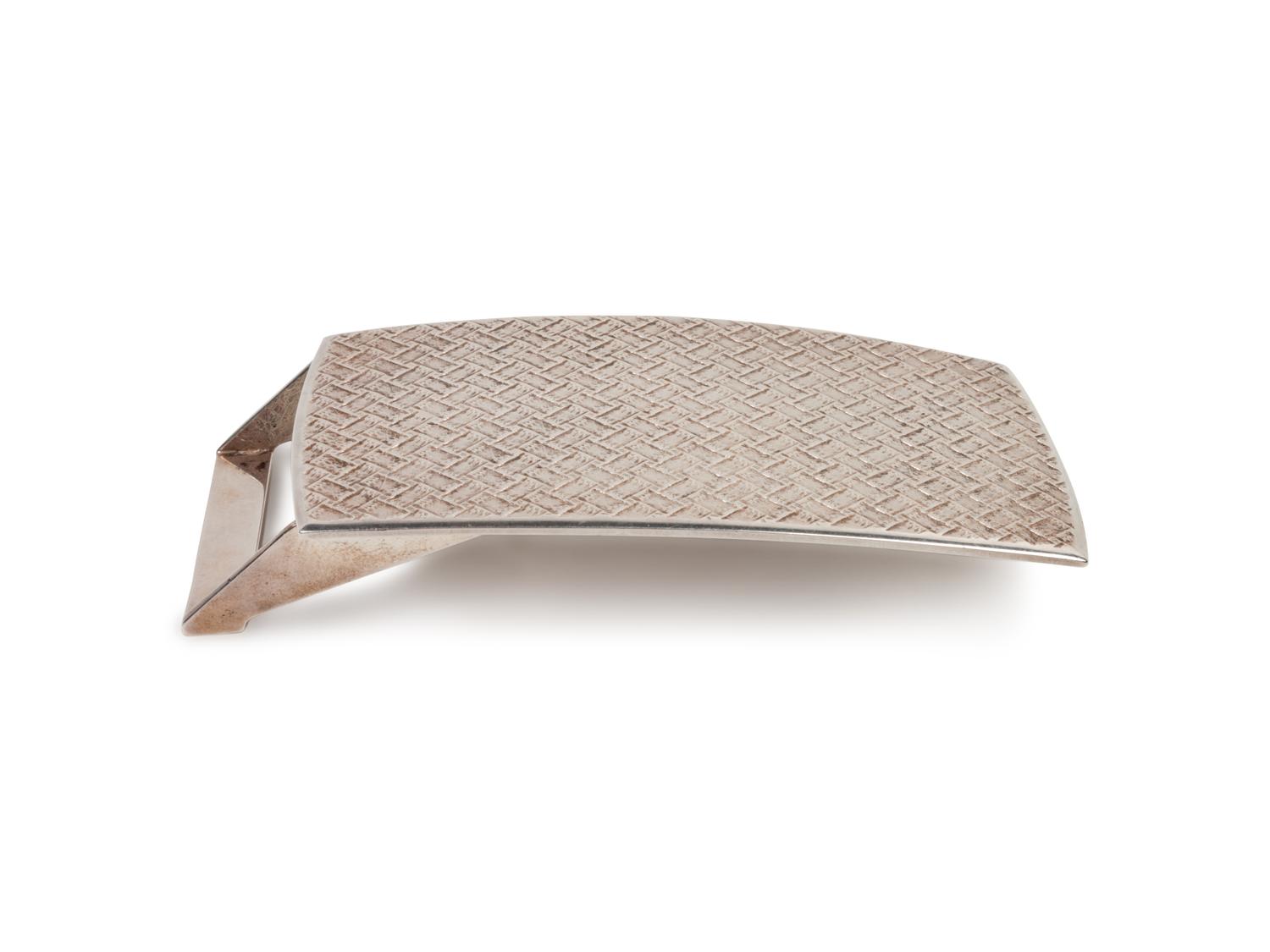 Cast Sterling Silver Buckle