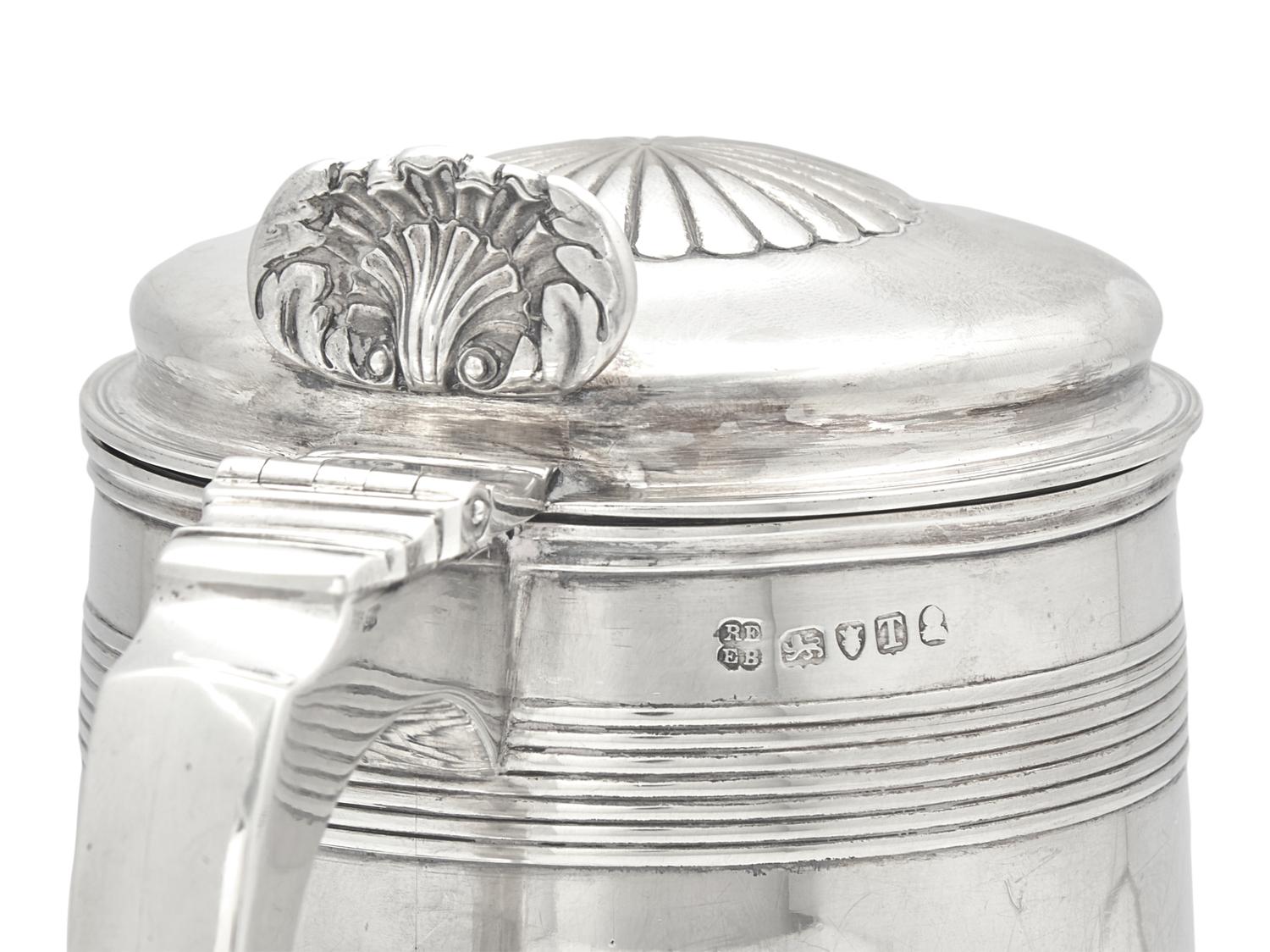 A George III Silver Tankard