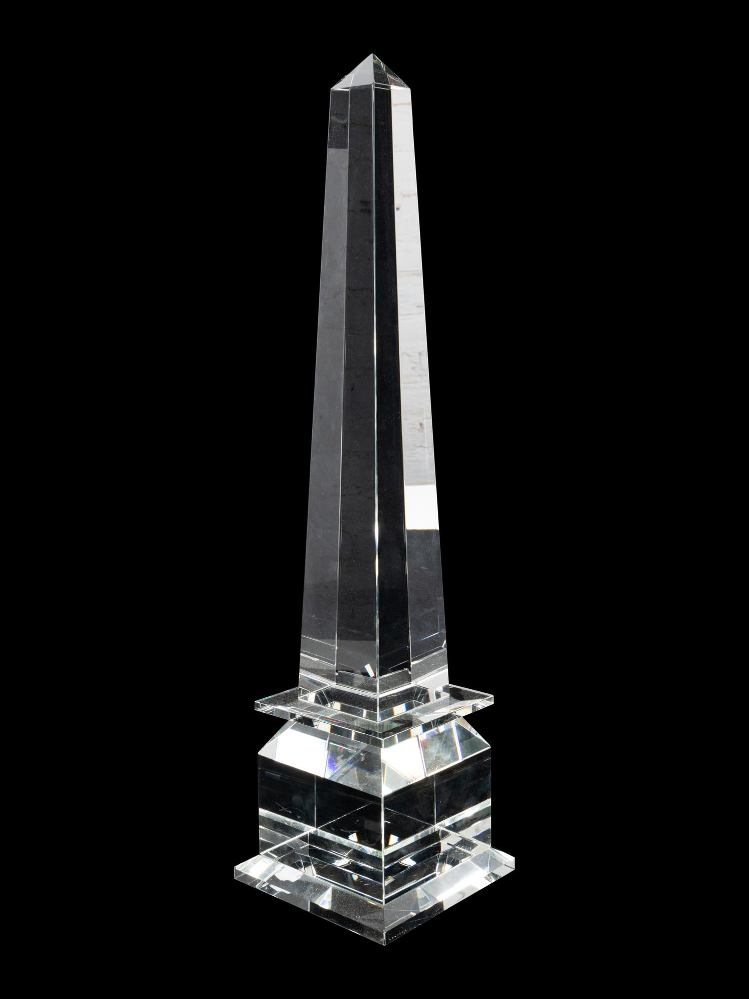 A Glass Obelisk