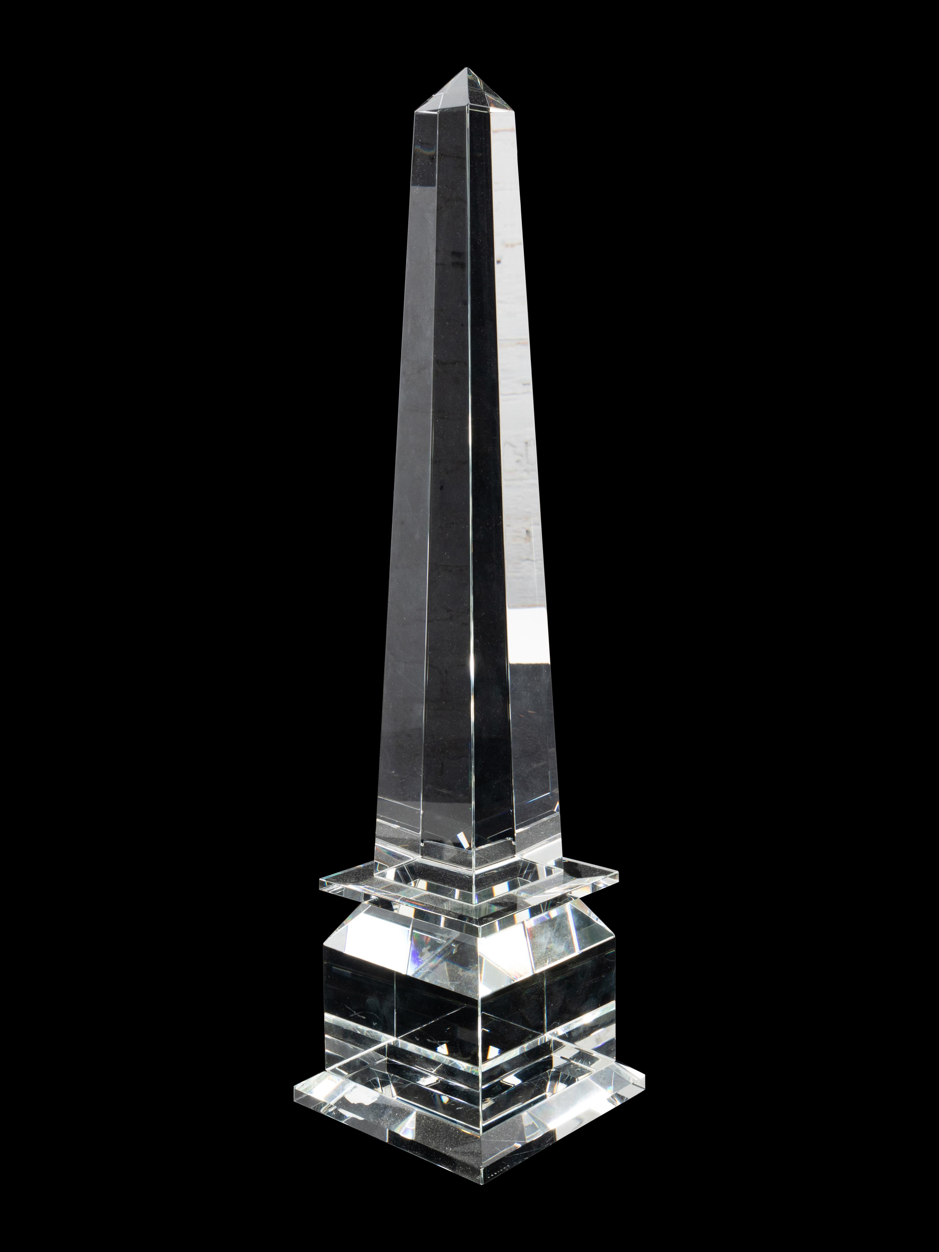 A Glass Obelisk