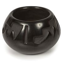 Blackware Pottery Jar