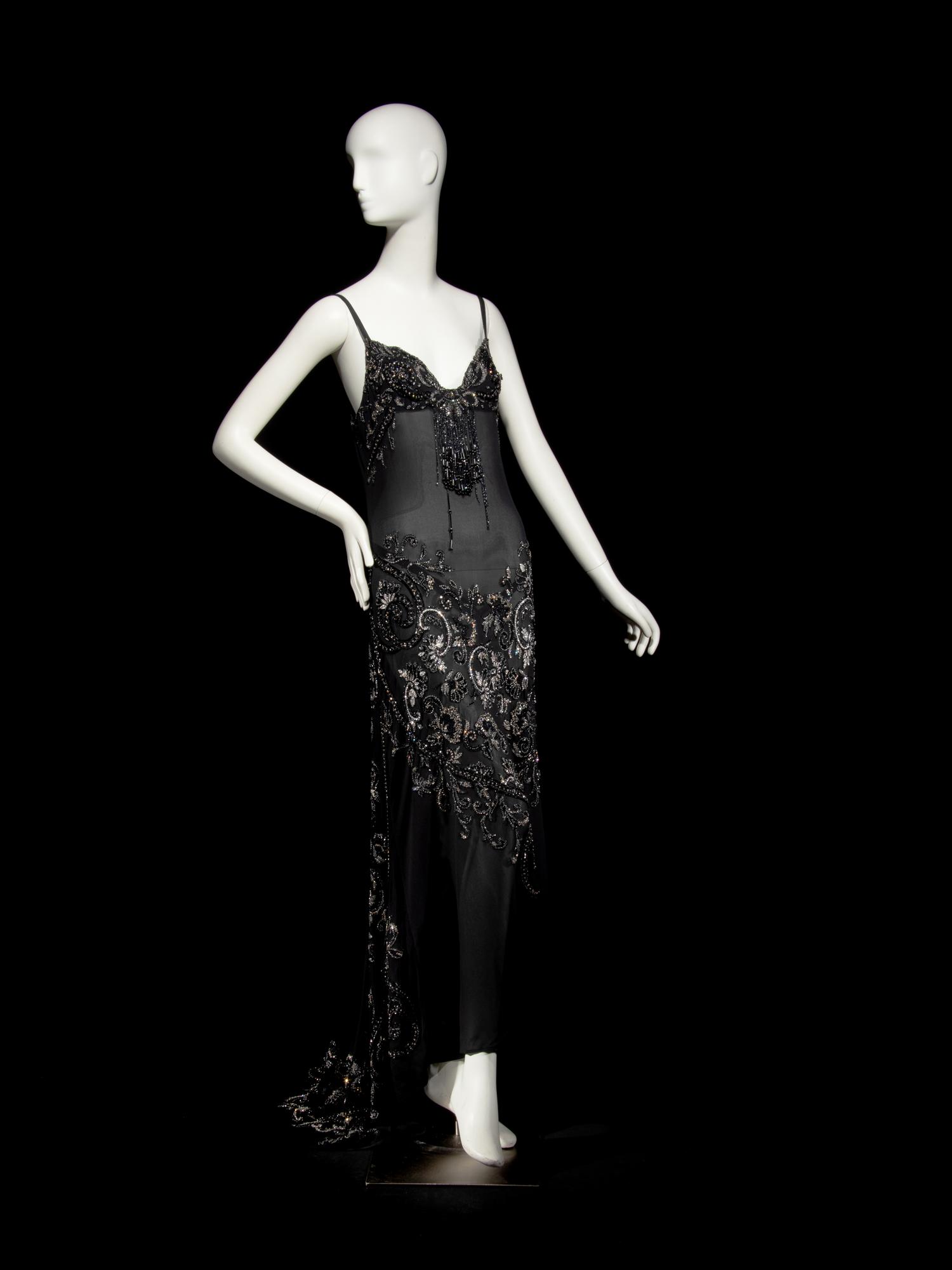 IMPORTANT GIANNI VERSACE COUTURE GOWN, FORMERLY OWNED BY GIANNI VERSACE, F/W 1987-88