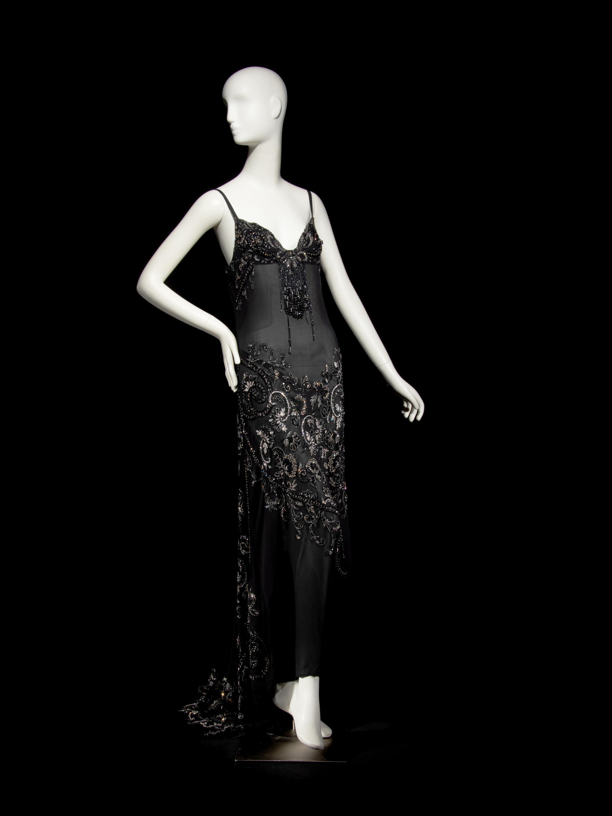 IMPORTANT GIANNI VERSACE COUTURE GOWN, FORMERLY OWNED BY GIANNI VERSACE, F/W 1987-88