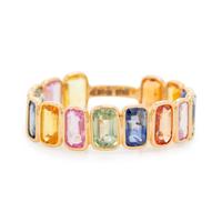 MULTICOLOR SAPPHIRE RING