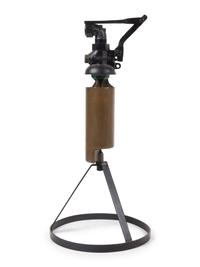 A Painted Metal Locomotive Steam Whistle — LATE 19TH/EARLY 20TH CENTURY
