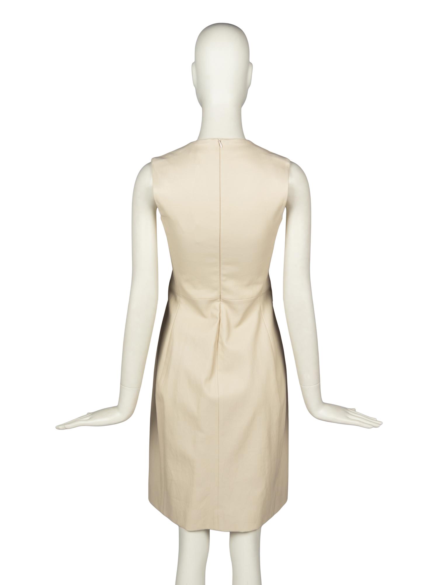 The Row Sleeveless Leather Dress