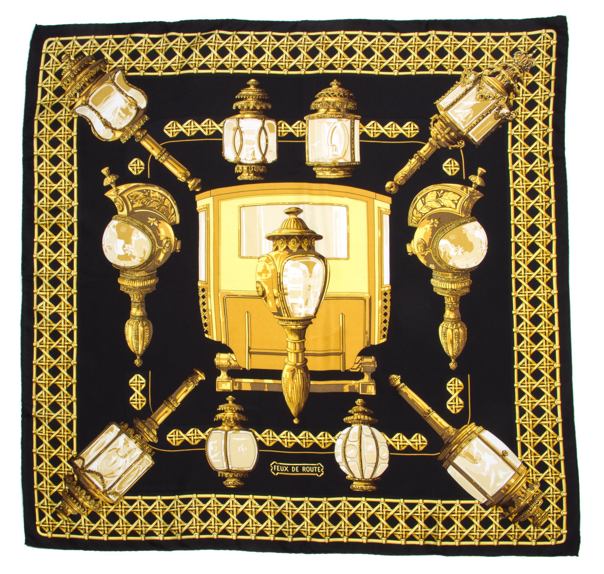 An Hermes 90cm Silk Scarf, 36" x 36".