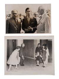 [PRESIDENTS] Photographs and ephemera related to Presidents Kennedy, FDR, Truman, and Reagan.