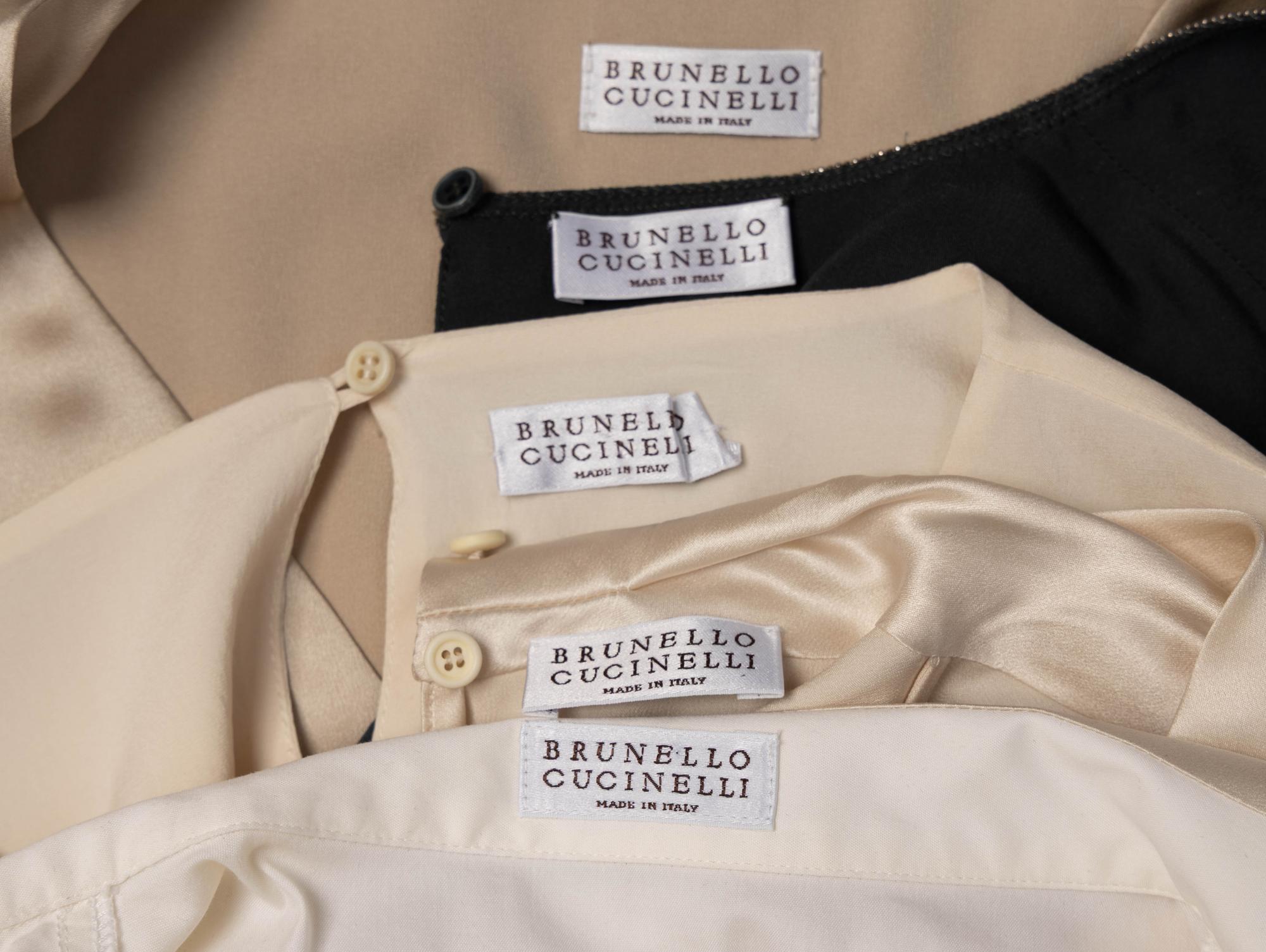 Brunello Cucinelli, Five Blouses