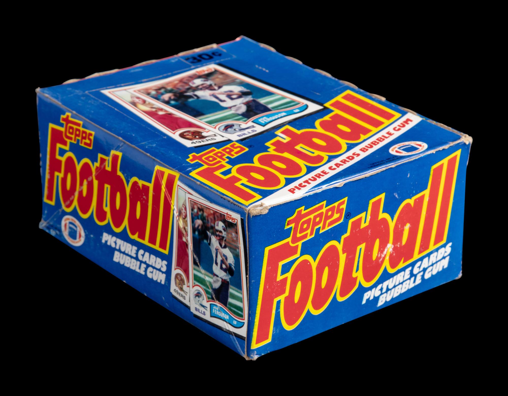 An Unopened Wax Box of 1982 Topps Football Cards (36 Packs) – Possible Lawrence Taylor Rookie