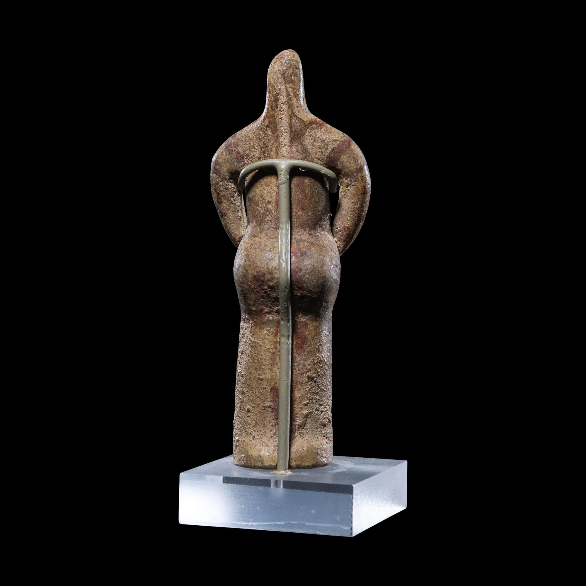 A Syrian Terracotta Female Figure