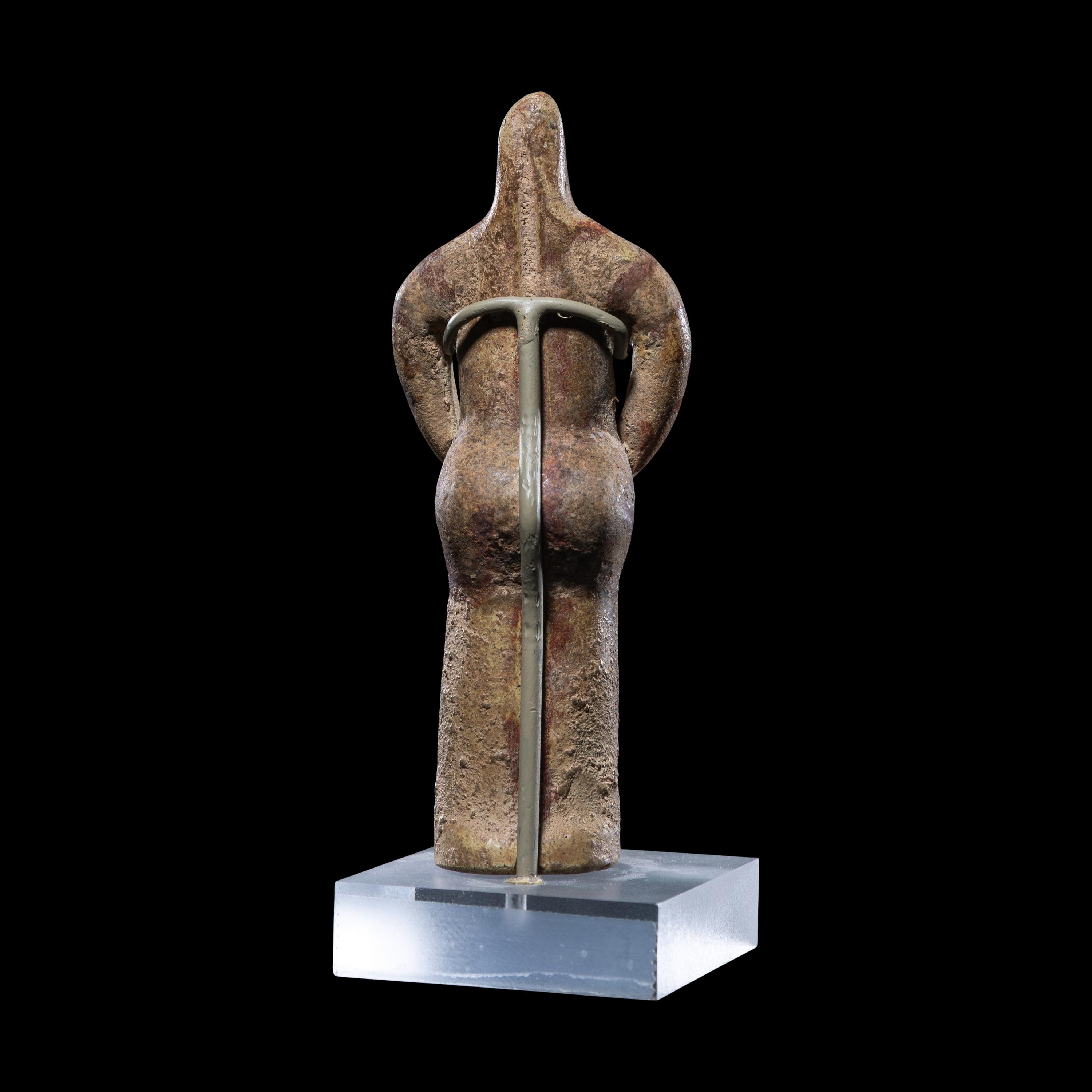 A Syrian Terracotta Female Figure