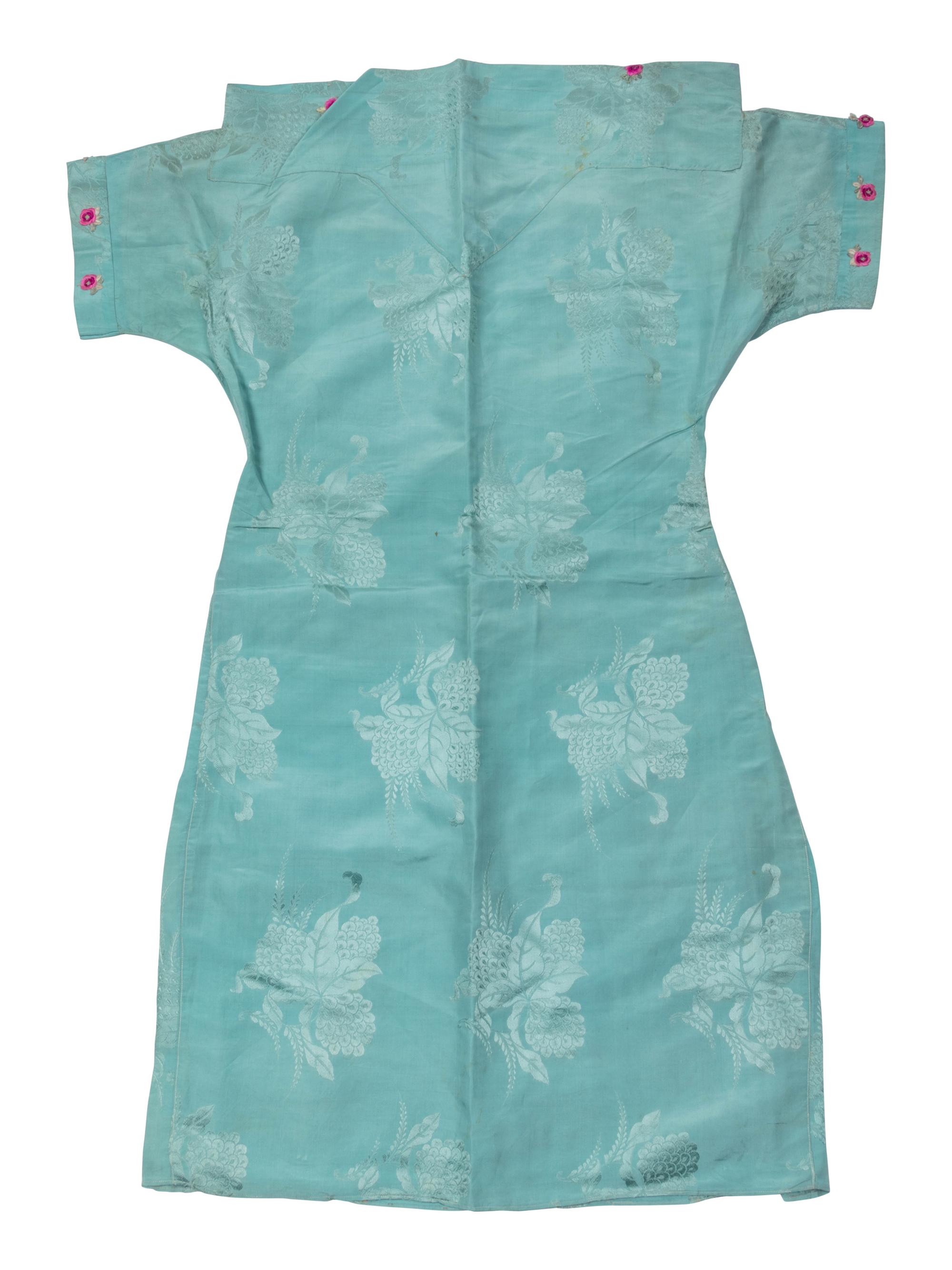 11 Chinese Embroidered and Woven Silk Clothing Articles