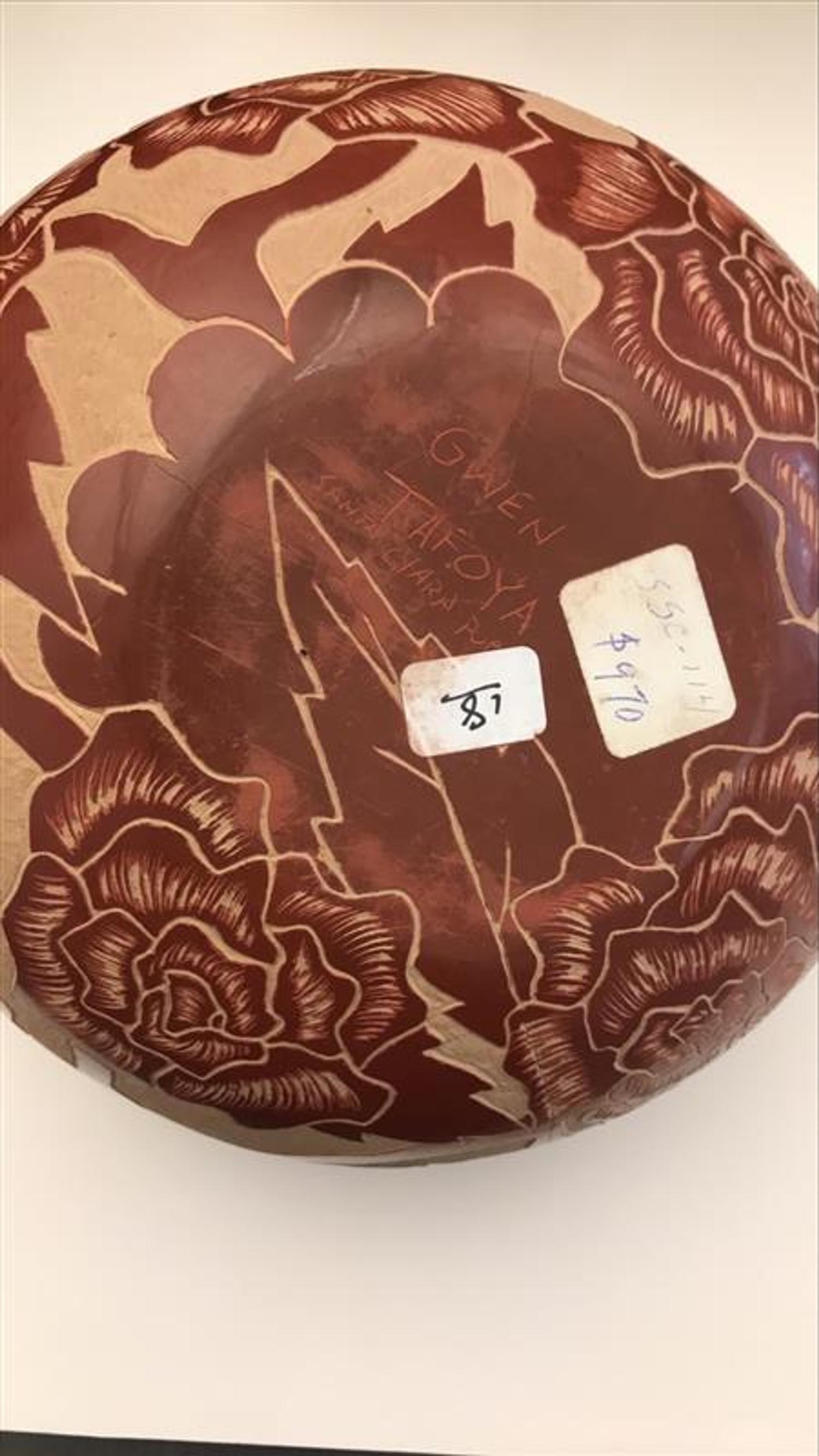 Jemez Sgraffito Pottery