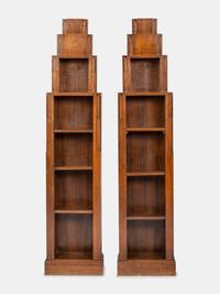 A Pair of Skyscraper Bookcases