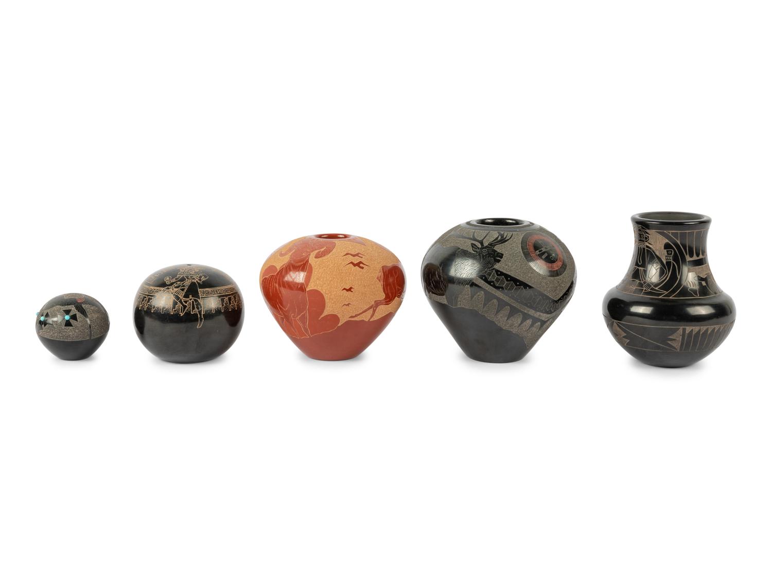Collection of Miniature Pueblo Pottery