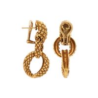 YELLOW GOLD EARRINGS