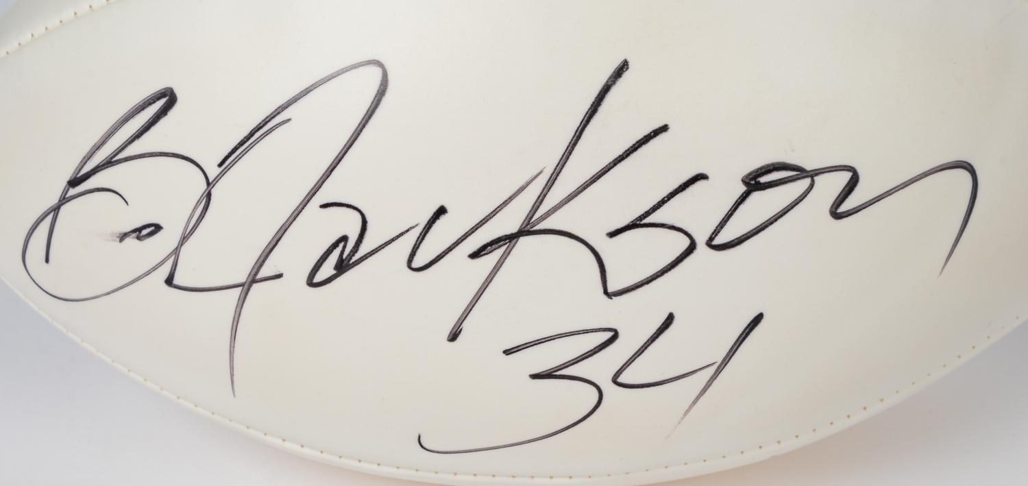 A Group of Bo Jackson Signed Autograph Items (Beckett Authentication Services BAS Certified)