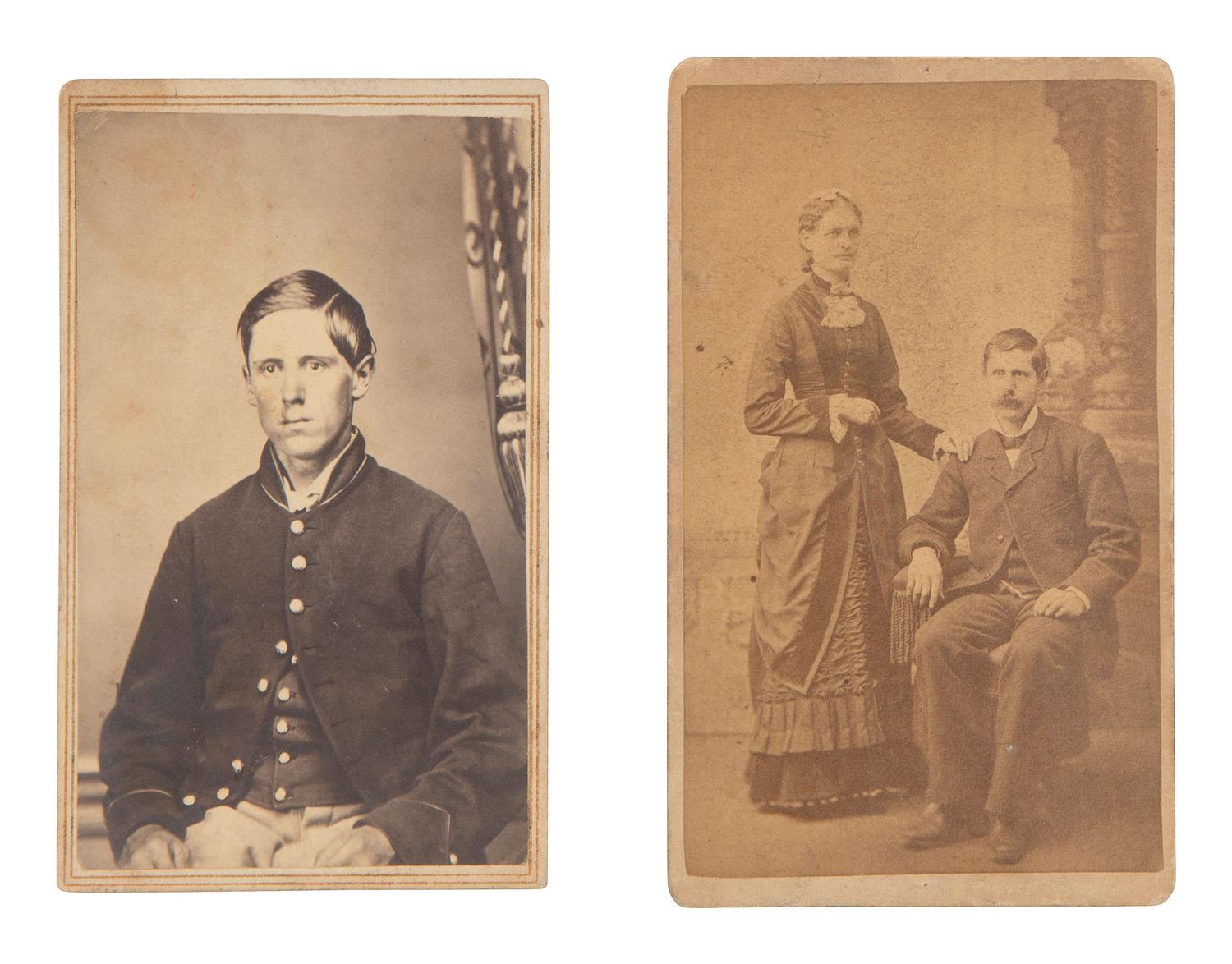 [WESTERN AMERICANA - NATIVE AMERICANS]. Photo albums documenting Rev. William L. Earl's travels in the American west, incl. views of the Ignacio Indian Boarding School and Pueblo artisans Severo and Maria Tafoya.