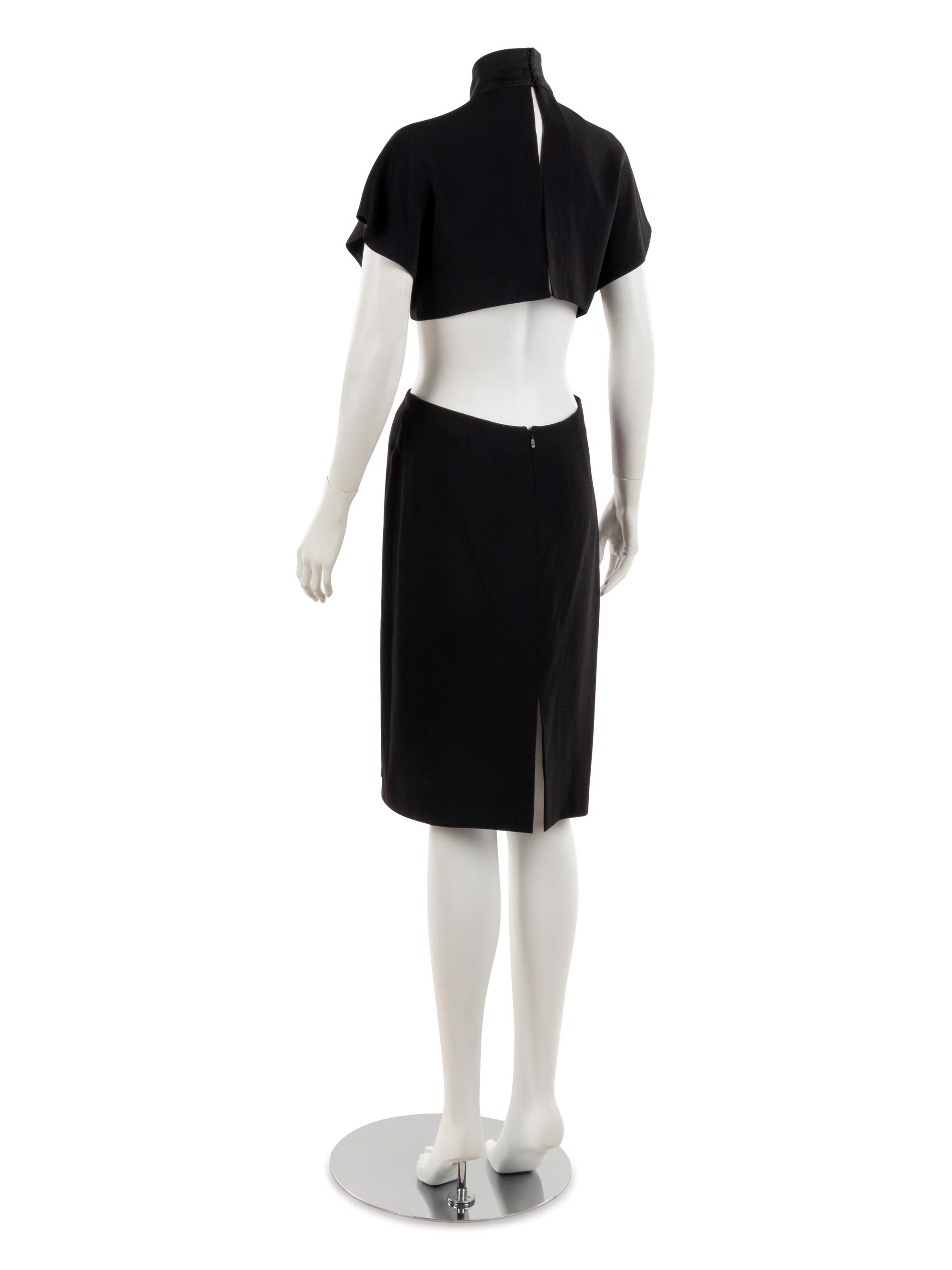 Chloé Violin Cut-out Black Dress, 2013 Reissue with Tags
