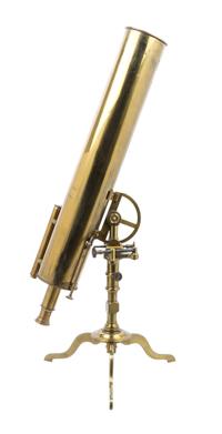 A Dutch Brass Telescope Length 29 inches. — BAUKE EISMA VAN DER BILDT