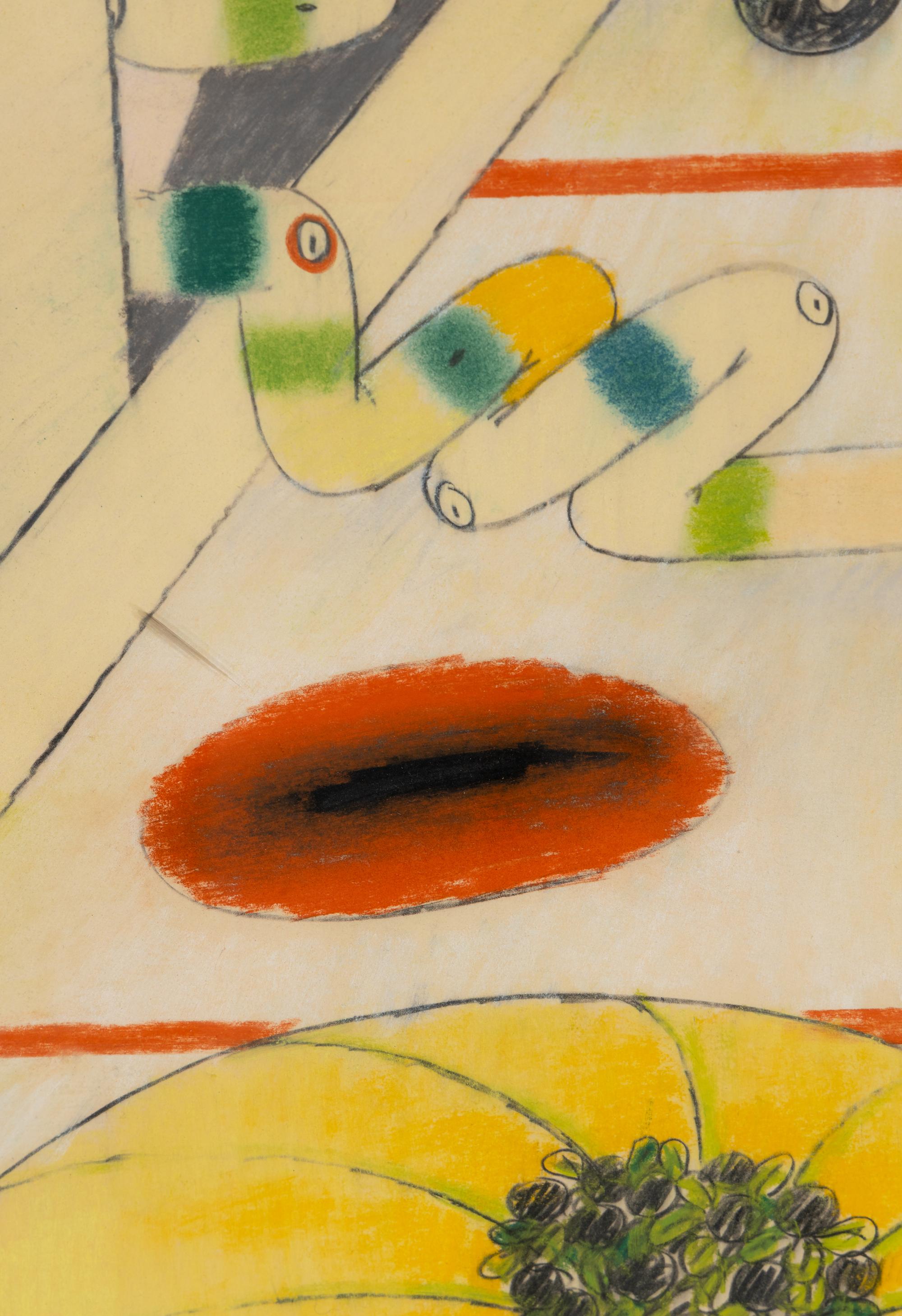 Untitled (Study for Fantastic Garden), 1962