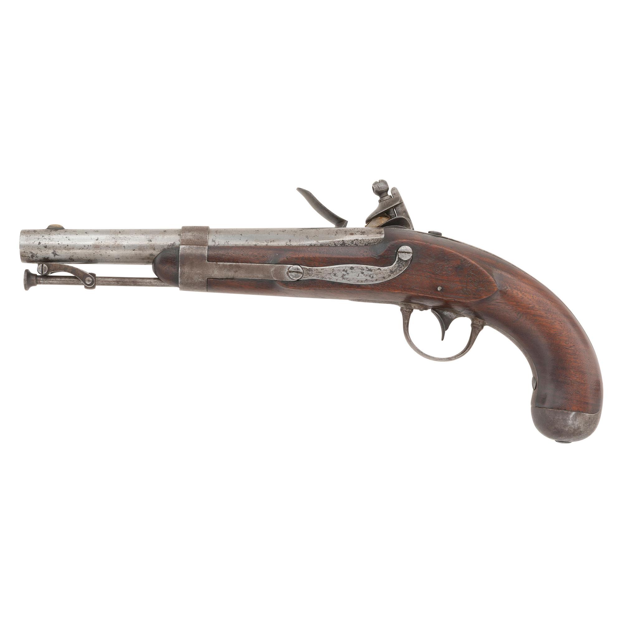 US Model 1836 Flintlock Pistol by Waters