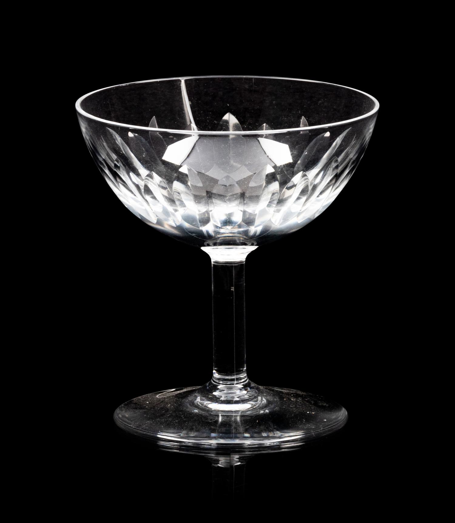 A Baccarat Lorraine Stemware Service
